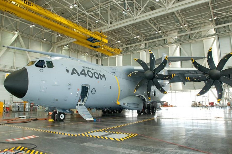 Airbus Belçika’ya 5’nci A400M uçağını teslim etti