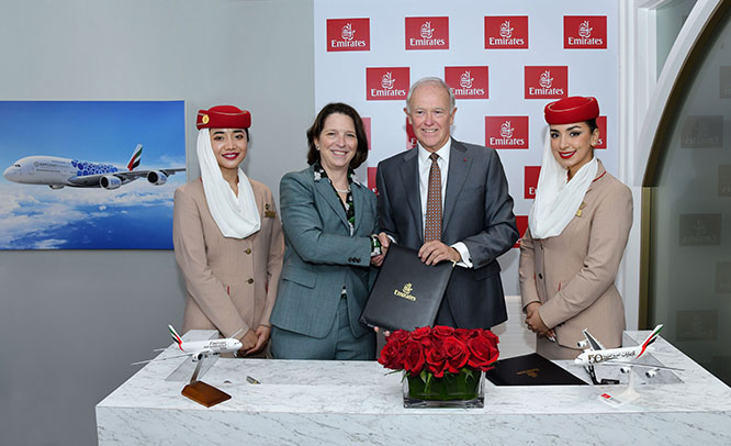 Emirates ve GE Havacılık mutabakat anlaşması imzaladı