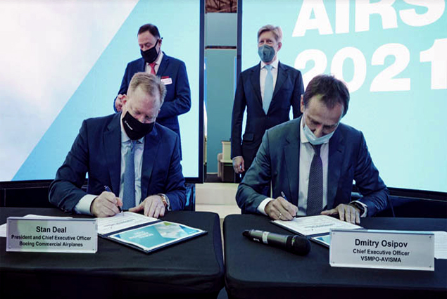 Boeing ve Rus titanyum üreticilerinden önemli anlaşma