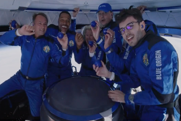 Blue Origin, 3. uzay turizmini gerçekleştirdi