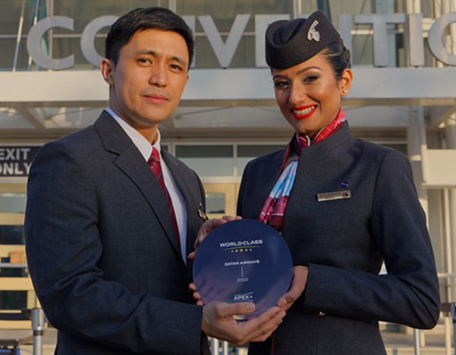 Qatar Airways, “2022 Yılının Beş Yıldızlı Küresel Havayolu” seçildi