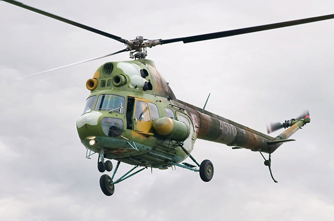 Rusya Udmurtiya bölgesinde Mİ-2 düştü