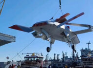 MQ-25 Stingray, uçak gemisinden test uçuşlarına başlıyor