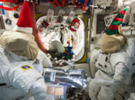 SpaceX, astronotlara noel hediyelerini verdi