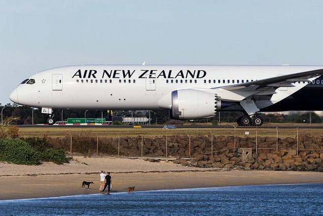 Air New Zeland’ın B787-9’u Sidney’e acil indi
