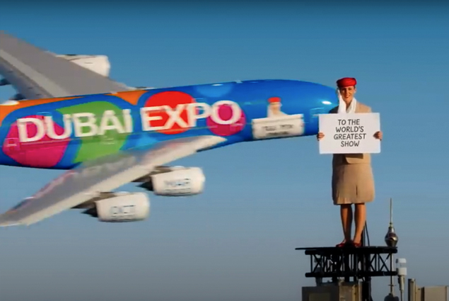 Emirates reklamı hayran bıraktı