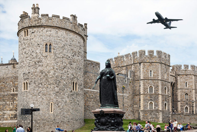 II. Elizabeth’in yaşadığı bölgeye uçuş yasağı geldi
