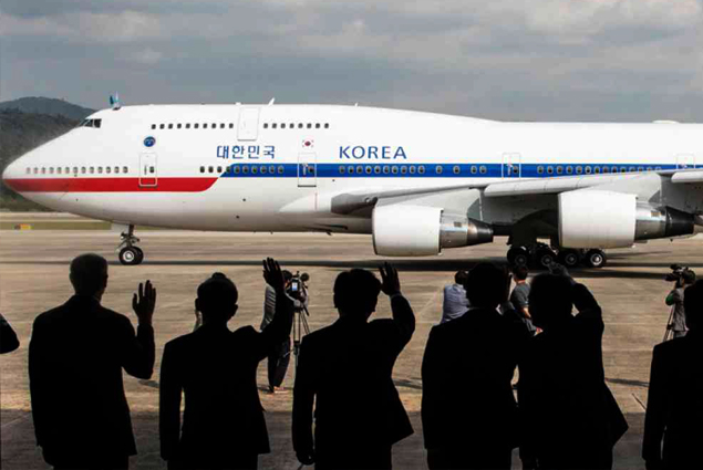 Güney Kore Hava Kuvvetleri’nin yeni B747-8’i