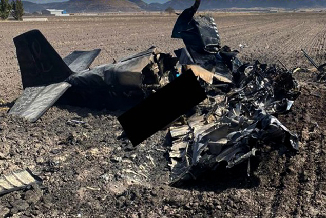 Meksika’da eğitim uçağı düştü, pilot ve öğrenci öldü