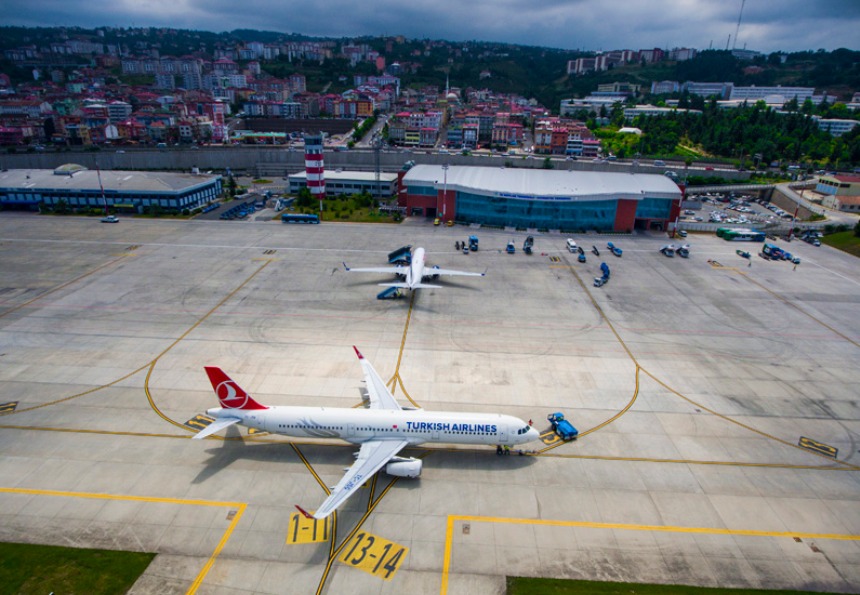 Trabzon Havalimanı’nda yeni rekor