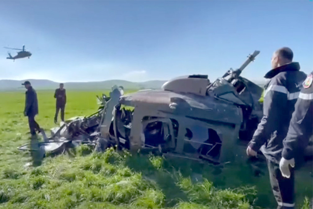 Tunus Hava Kuvvetleri’nin UH-1H’ı düştü