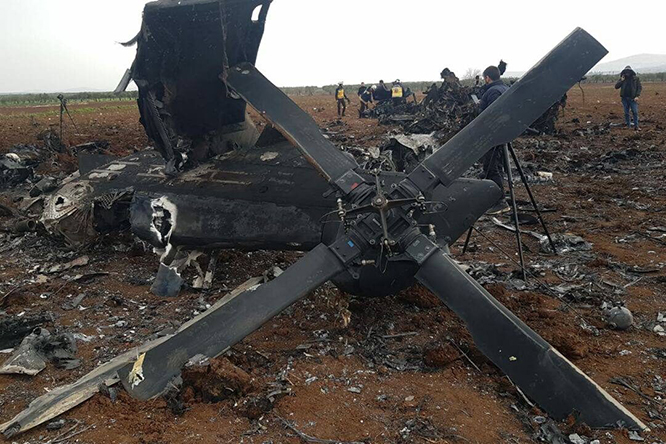 ABD, Suriye’deki operasyonda kendi helikopterini vurdu
