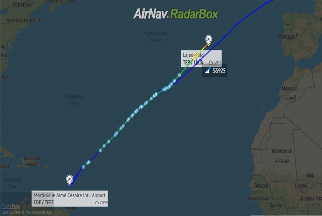 Corsair’in A330 pilotu rahatsızlandı, uçak acil indi