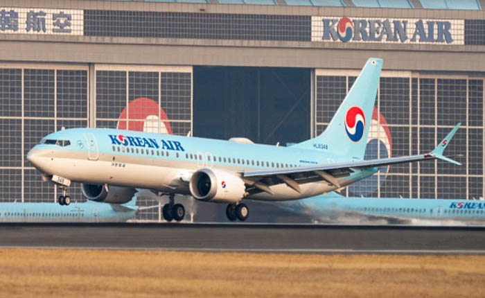 Korean Air ilk B737 MAX8’i filosuna kattı