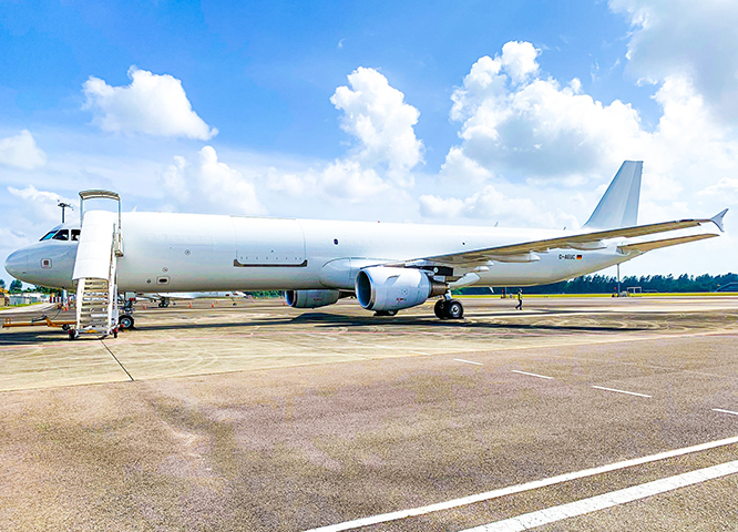 Lufthansa Cargo ilk A321P2F uçağını teslim aldı
