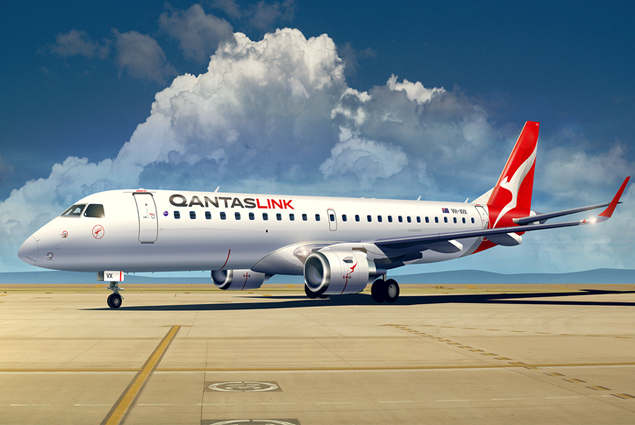 Qantas, Darwin Havalimanı’nda E190 üssü kuruyor