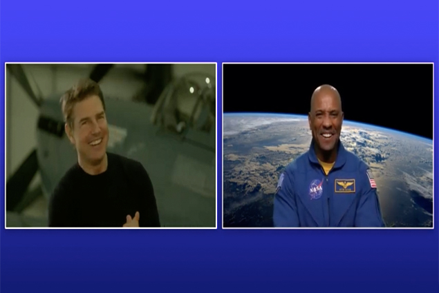 Tom Cruise, uzay filmi için Victor Glover ile konuştu