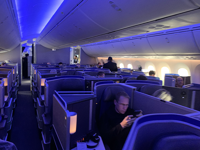 Business Class’ta taciz iddiası