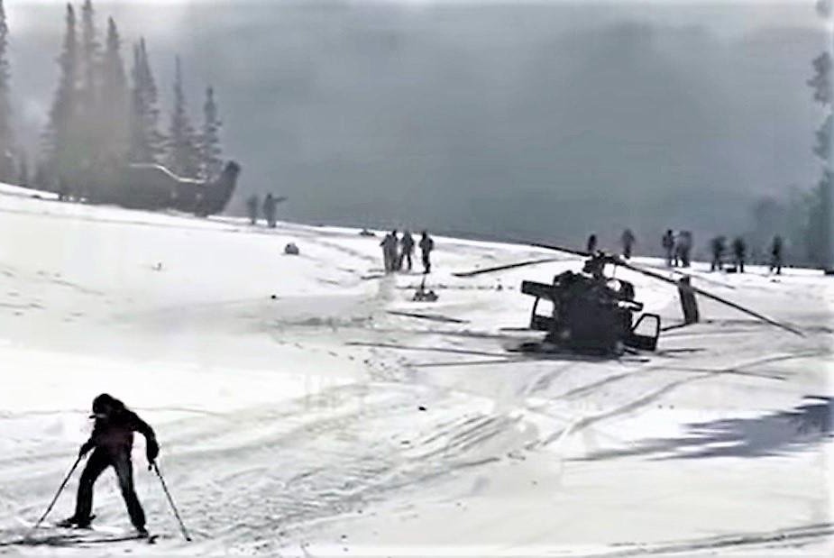 ABD Utah’da iki UH-60 havada çarpıştı