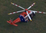Avustralya Melbourne’de EC 130 tipi helikopter düştü