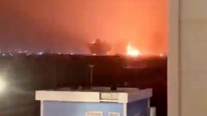 Erbil’de ABD üssünü roketle vurdular