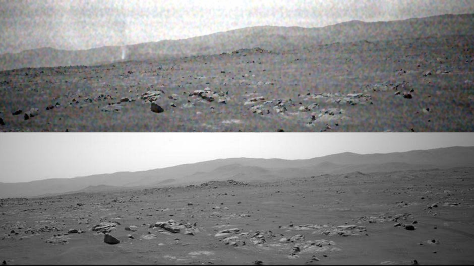 NASA, aynı anda üç toz şeytanını görüntüledi