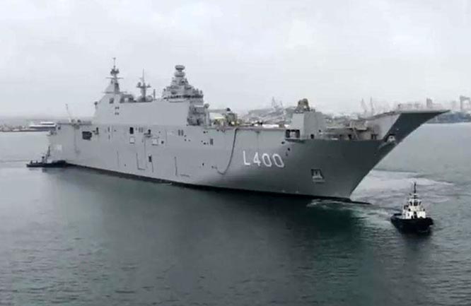 TCG Anadolu’da sona gelindi
