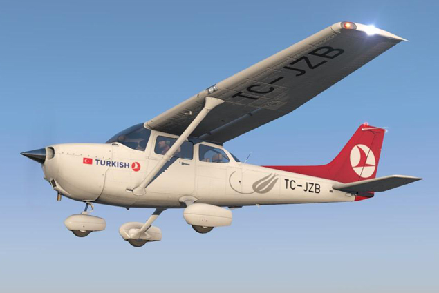 THY, Uçuş Akademisi’nin Cessna 172’si kaza yaptı