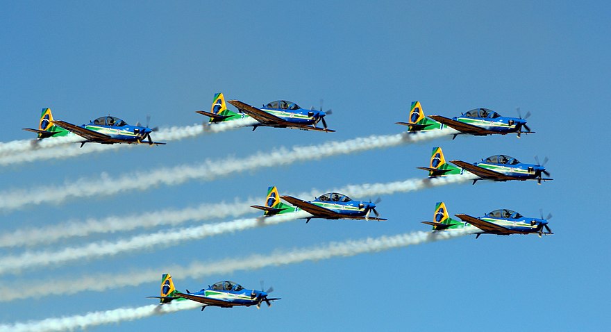 Brezilya’da Super Tucano düştü