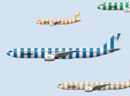 Alman, Condor Havayolu yeni boyamalı uçaklarını tanıttı