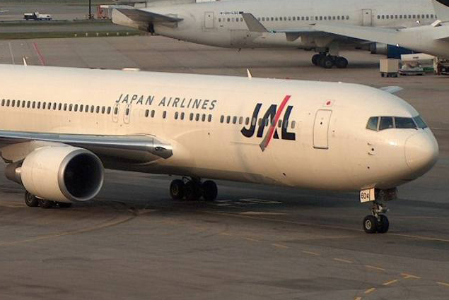 JAL uçağında kabin memuru yaralandı