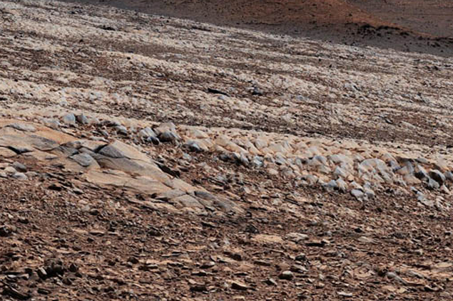 NASA’nın Curiosity’si engele takıldı