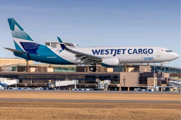 Westjet, ilk argo uçağı B737-800BCF’yi filosuna kattı