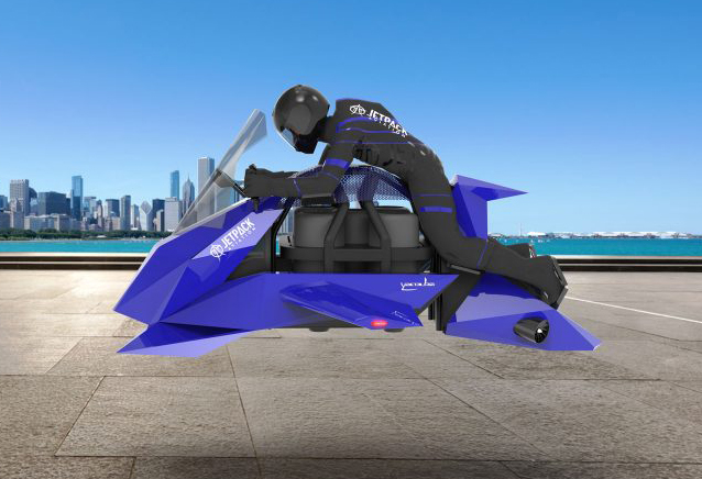 Jetpack Aviation’dan yeni uçan motosiklet