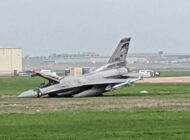 ABD Hava Kuvvetleri’nin F-16’sı pistten çıktı