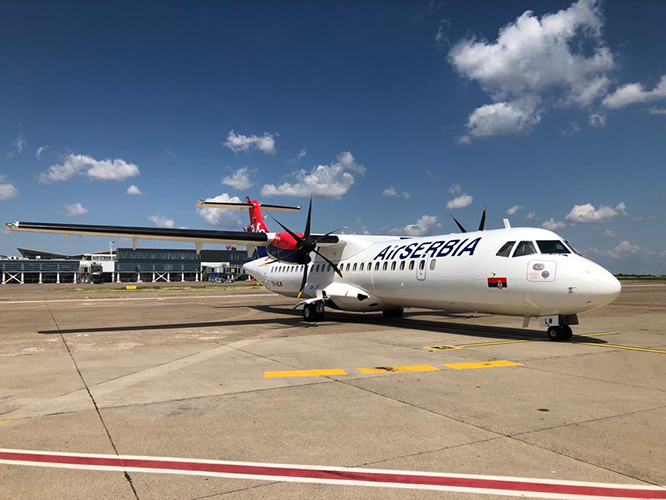 Air Serbia, üçüncü ATR72-600’ünü filoya katıyor