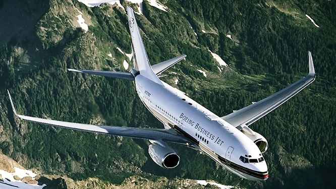 Boeing, B737 MAX’in iş jeti için 4 sipariş aldı