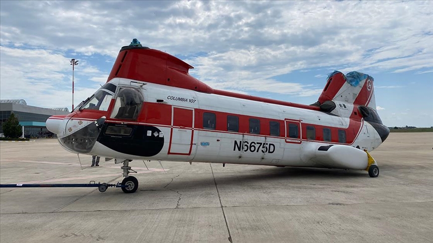 Orman Genel Müdürlüğü, Chinook helikopterleri ile daha güçlü