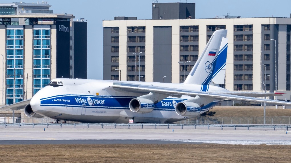 Rus AN-124 Şubat’tan beri Kanada’da bekletiliyor