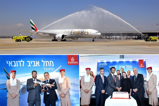 Emirates Dubai-Tel Aviv uçuşlarına başladı