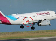 Eurowings uçağının gövdesinden parça koptu