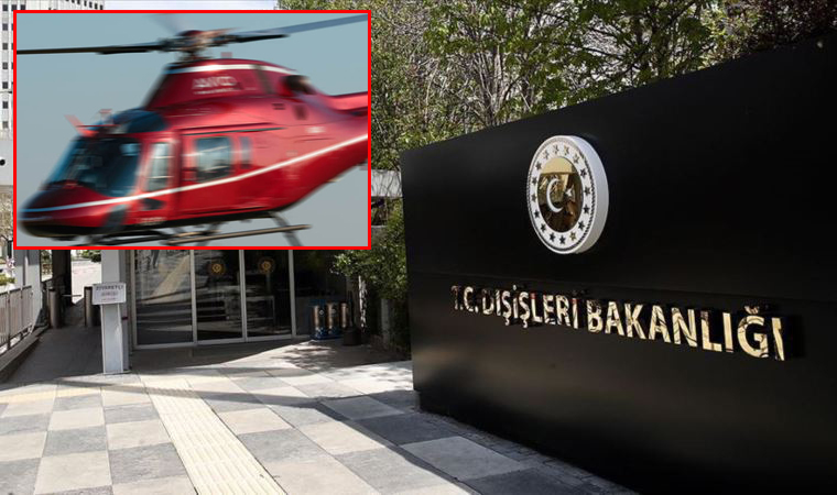 Dışişleri Bakanlığı, İtalya’da kaybolan helikopterle ilgili açıklama yaptı