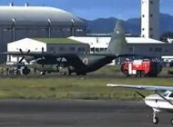 Japon Hava Kuvvetleri’nin C-130’u havaalanını kapattı