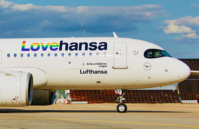 Lufthansa’dan LGBTİ’lilere destek