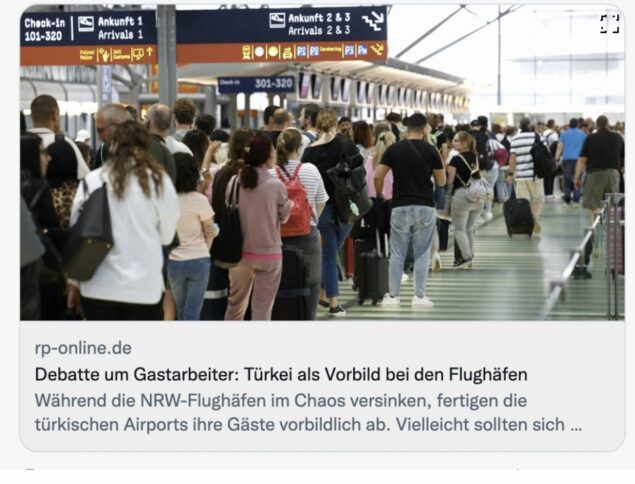 Alman havalimanlarına Türk yöneticisi önerisi