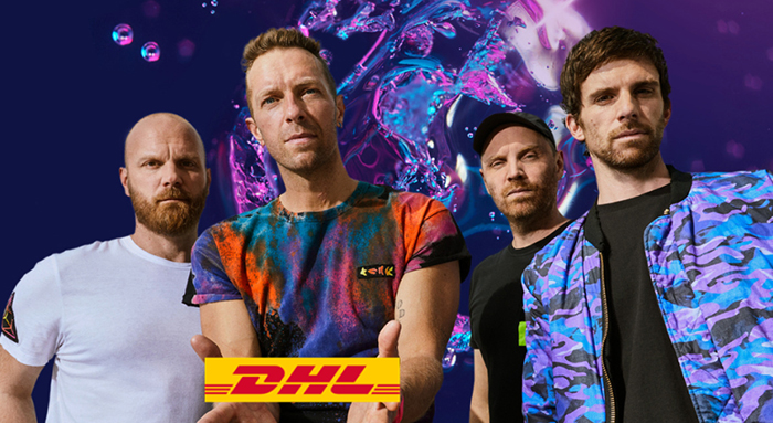 DHL, Coldplay’in Music Of The Spheres’ın lojistik ortağı oldu