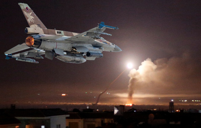 İsrail Hava Kuvvetleri, Suriye’yi vurdu