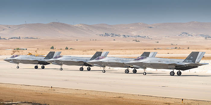 İsrail, İtalyan F-35’lerini misafir etti