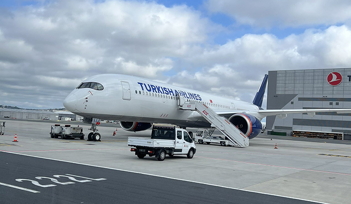 THY, Aeroflot için üretilen A350-900 uçağını filosuna kattı