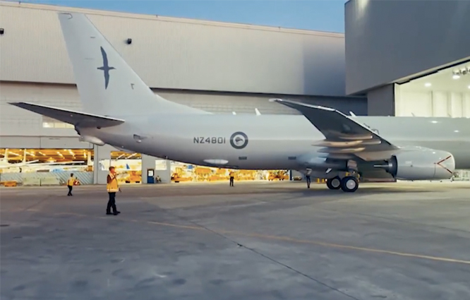 Yeni Zelanda, P-8A Poseidon uçağını görücüye çıkardı